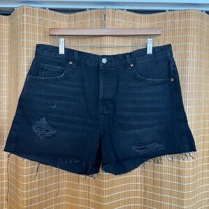 NWOT Topshop Ashley Denim Shorts